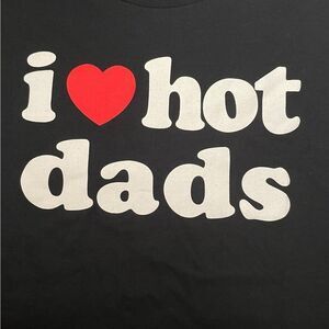 GRAPHIC TEE I LOVE HOT DADS, BY DANNY DUNCAN, XL